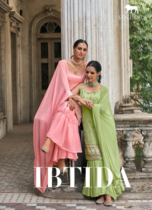 Ibtida By Senhora Wedding Wear Sharara Suit Wholesale Shop In Surat